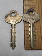 2 - Yale & Towne OEM Key # FN71 Made in USA Vintage Antique - FREE SHIPPING