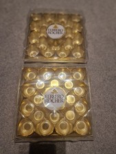 2 X 24 Piece Ferrero Rocher Empty Boxes Storage Craft 300g