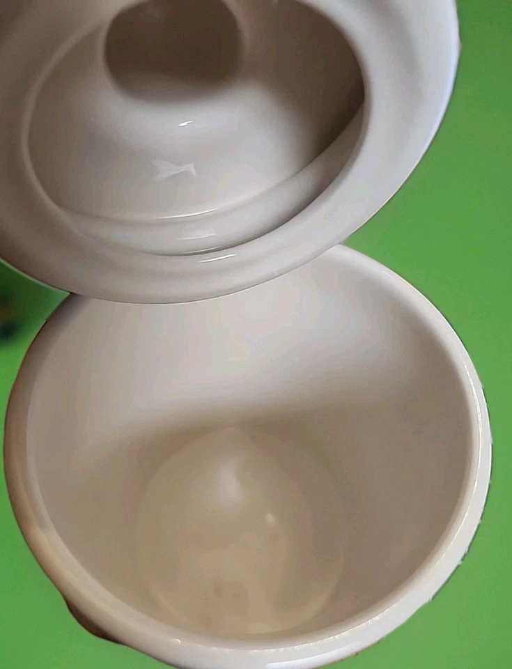 Tarro de bote de béisbol Snoopy Rae Dunn Peanuts PLAY BALL de 6,5 pulgadas Foto 4 de 4