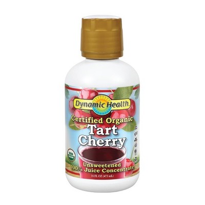 09/2026 Dynamic Health Organic Tart Cherry Juice Concentrate | 100% Pure | 16 Se