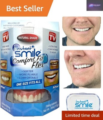 Comfort Fit Naturton Obermaterial Kosmetik Zähne Veneer - vielseitig Einheitsgröße