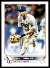 2022 Topps Trea Turner Los Angeles Dodgers #550