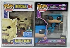 Funko Pop! Fusion Games Invincible #1098 Battle Beast #54 Chalice EX  Set of 2