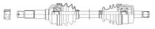 GSP 4103036 CV Axle Assembly