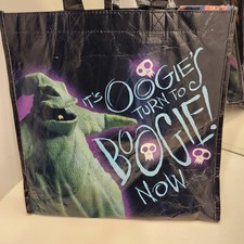 Nightmare Before Christmas Oogie Boogie Reusable Tote Bag Spirit Halloween