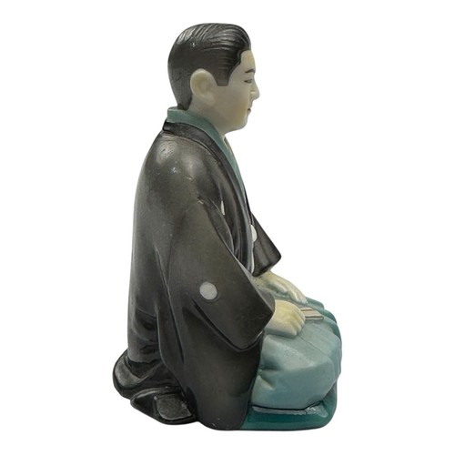 Vintage Asian Couple Sitting TOSHIKANE Salt Pepper Shakers ARITA Porcelain 2.5” - Picture 18 of 24