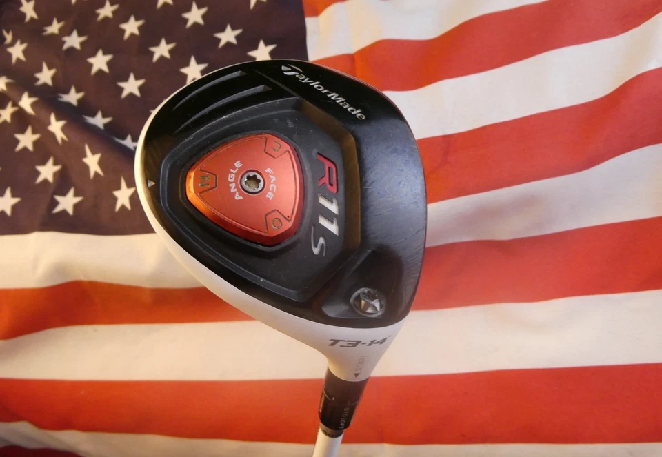 COMO NUEVO TaylorMade R11s T3-14* madera de calle FENOMA RASGADO rígido fuerte #3 - 14 grados Foto 3 de 4