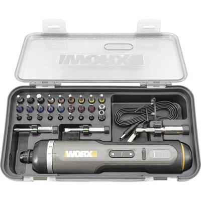 Visseuse sans fil Worx WX242 4 V 2.0 Ah Li-Ion + mallette - Photo 1/4