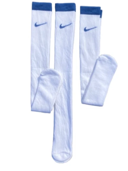 OG NIKE SWOOSH BASKETBALL TUBE SOCKS 3 PAIRS 90’s 80's RETRO VTG OTC 22" 24" 26" - Image 4 of 4