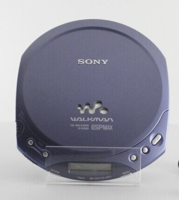 SONY Discman ESP ポータブルCDプレーヤー　2点 Sony Walkman ESP MAX Portable CD Player - Blue (D-E220/LC) | eBay
