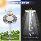 30Ft Black Telescopic Aluminum Flag Pole Kit w/ 136 LED Solar Light Outdoor Home — photo 9