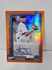 2025 Topps Pro Debut - Jackson Ferris #PD-65 Orange Foil Auto /25 Drillers