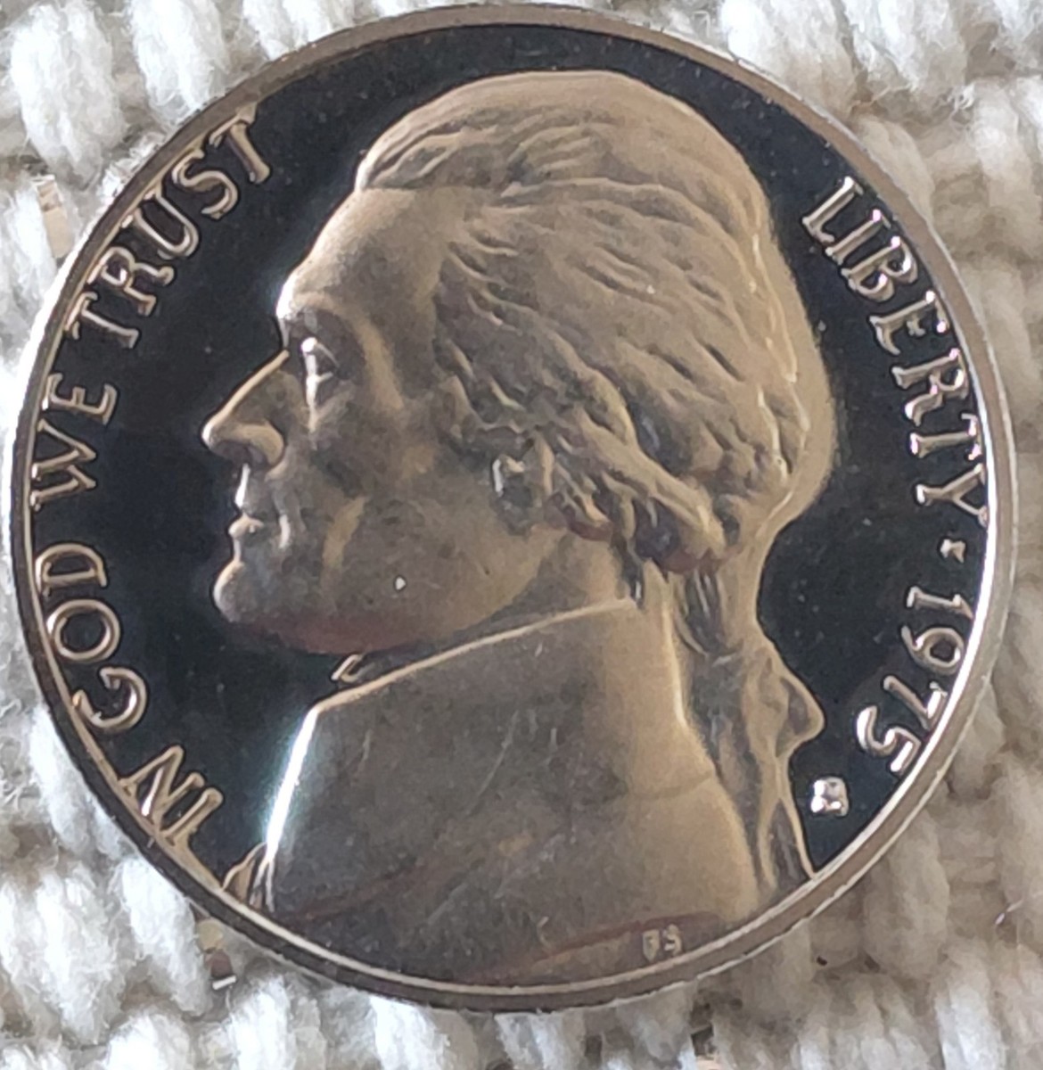 1975 S Jefferson Nickle - Error DDO Mint Mark Doubled | eBay