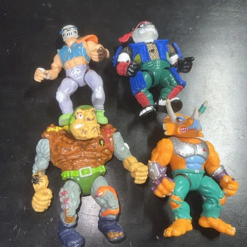 Vintage TMNT Playmates Action Figures 1988–1990 Teenage Mutant Ninja Turtles Lot
