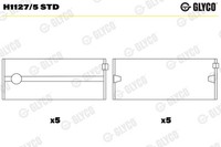 Glyco Kurbelwellenlager H1127/5 STD FüR Combo Opel Corsa Honda A04 X01 Gemini CC
