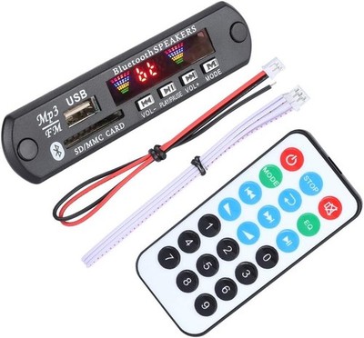 Decoder Board Bluetooth 5.0 FM APE FLAC Modul mit Fernbedienung 12V Audio