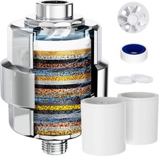 Shower Filter, 20 Stage Shower Head Filter for Hard Water Remove