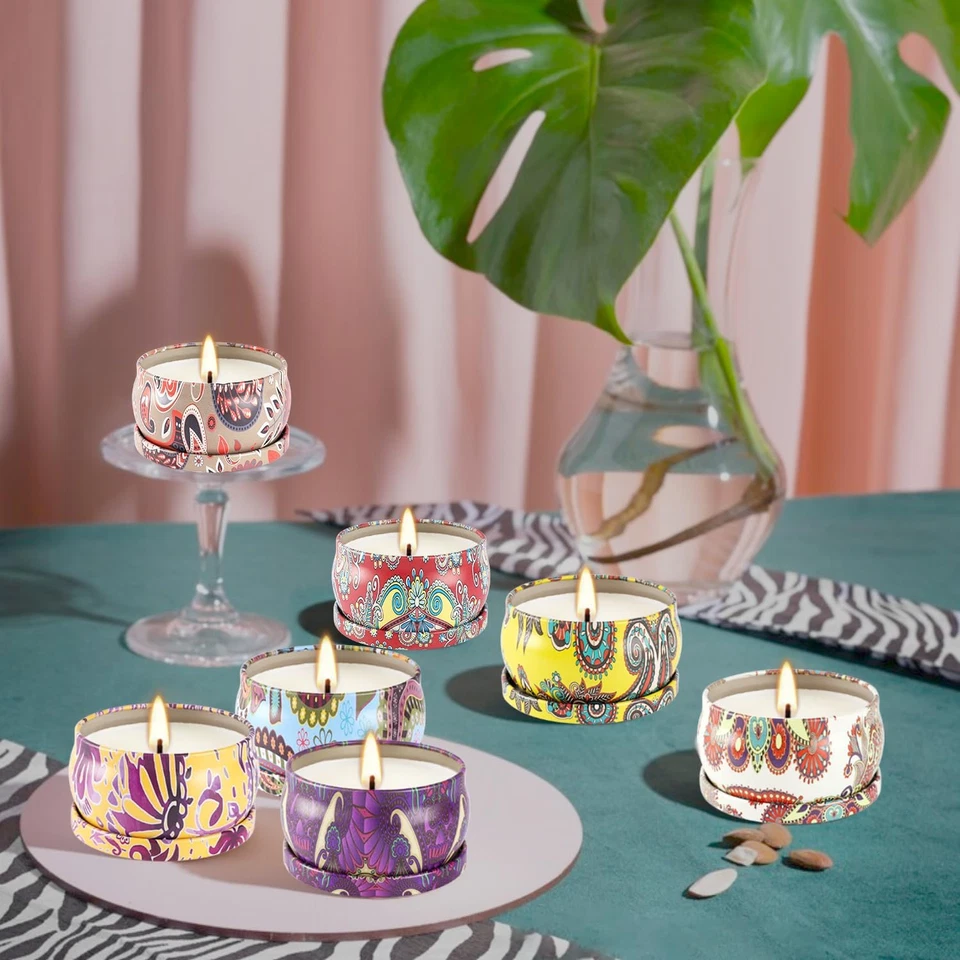 Scented Candles Gifts Set 36 Pack Soy Wax Travel Tin Jar Candles for Home 2.5 OZ - Image 3 of 4