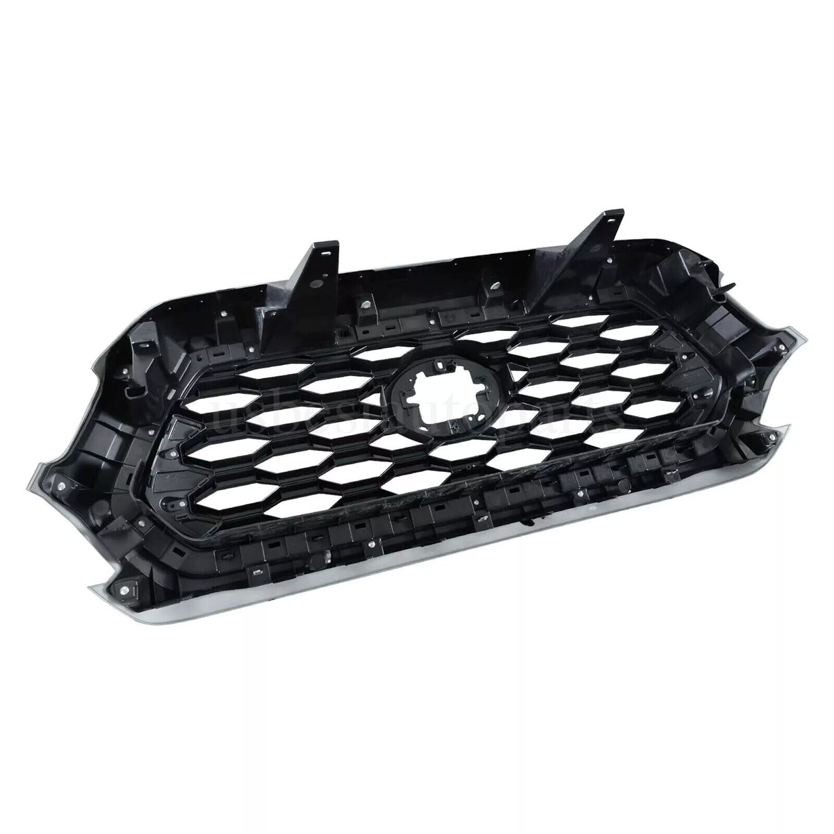 KARPAL Gloss Black Mesh Grille Insert For 2016-2023 Toyota Tacoma TRD Front Bumper