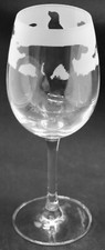 SPRINGER SPANIEL Frieze Boxed 35cl Crystal Wine Glass