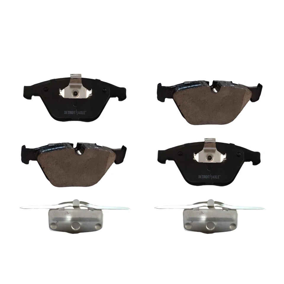 Pastillas de freno delanteras de cerámica con herrajes para BMW 535i xDrive 2011 base 3,0 L sedán Foto 3 de 4