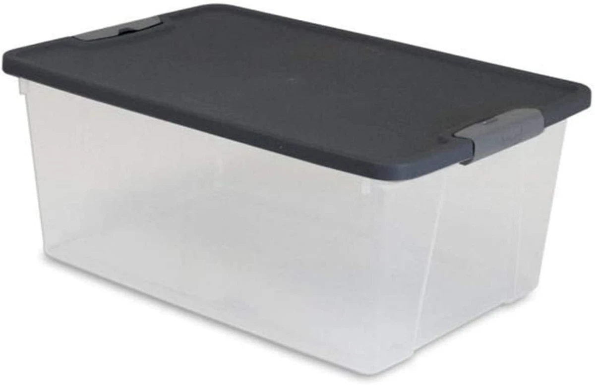 Our Clear Storage Boxes