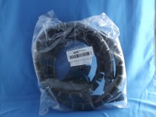 120 Inch Cable Sleeve Flexible Cord Bundler Wire Wrap Color Black New