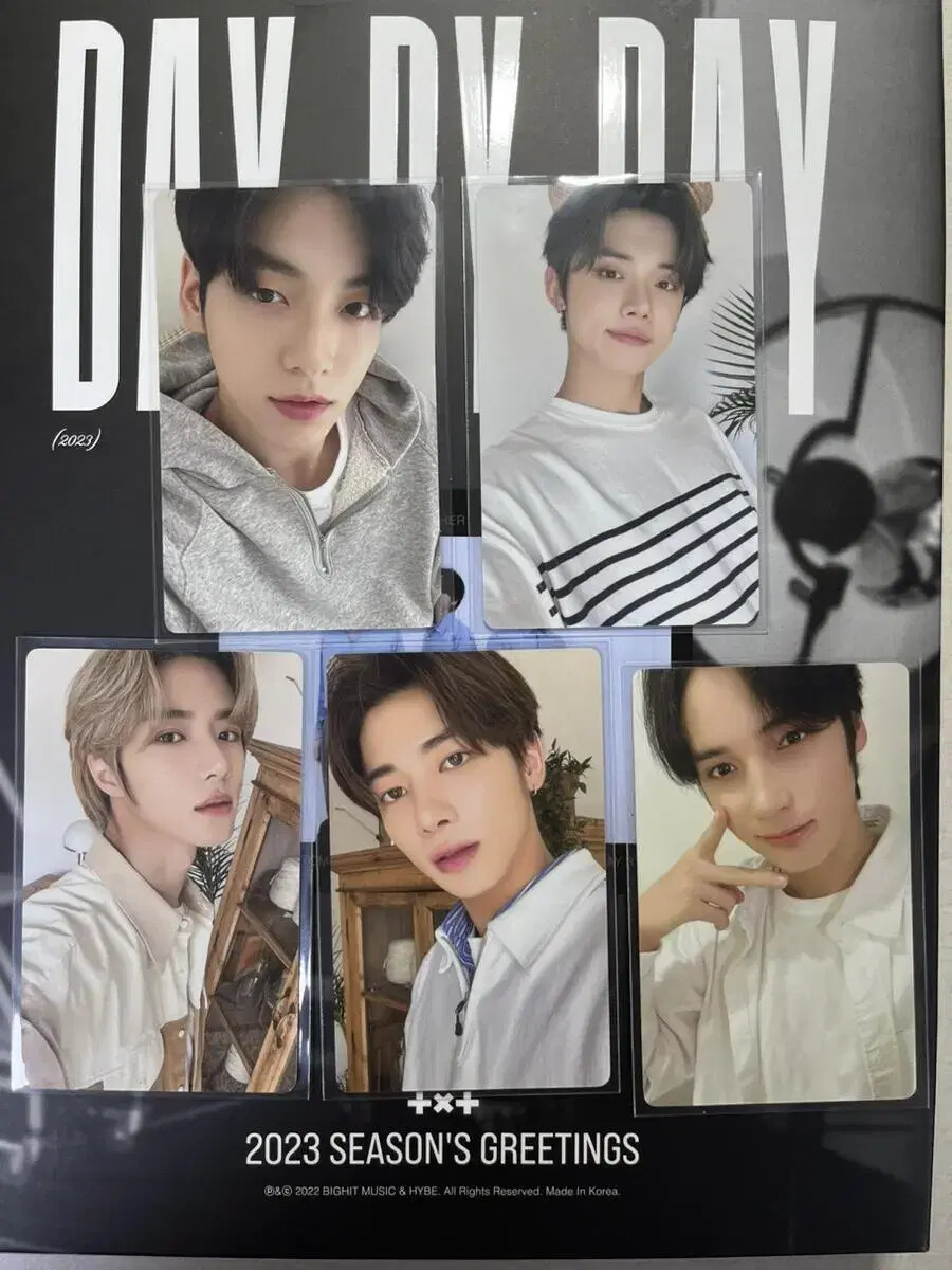 Full Set) tomorrow x together 2023 season's greetings