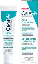 CeraVe Acne Control Gel For Face, Pimple  Pores, With Salicylic Acid 40ML