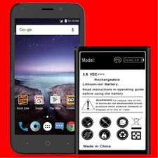 High Grade 2200mAh Extended Slim Battery for Virgin Mobile ZTE Prestige 2 N9136