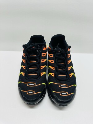 air max plus black volt total orange