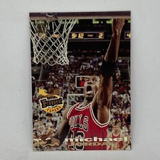 Michael Jordan Frequent Flyers 1993 Topps Stadium Club Basketball #181 Mint