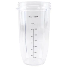32 oz Colossal Cup Replacement for NutriBullet 600W 900W NB-101B NB-101S NB-201