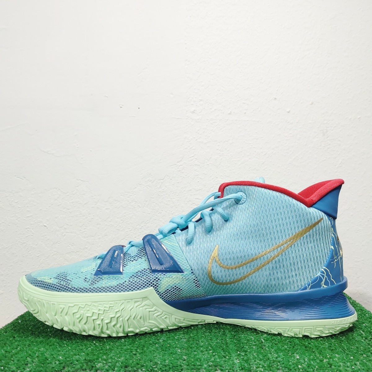 kyrie 7 bleached aqua