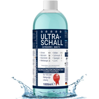 BMUT 1000ml Ultraschallreiniger Konzentrat Vergaser Einspritzdüsen Motor Auto Schmuck