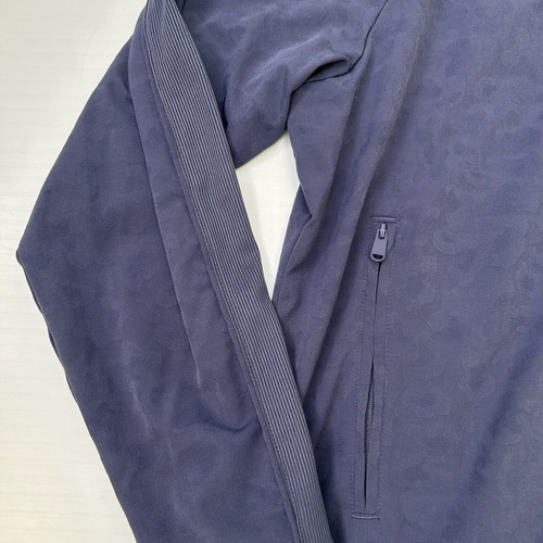 Athleta Jacket Women Medium Zip Up Brooklyn Bomber Leopard UPF Work Gym Core Go - Picture 7 of 19