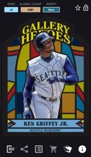 [DIGITAL CARD] TOPPS BUNT 2022 KEN GRIFFEY JR. - GALLERY OF HEROES, MARINERS HOF