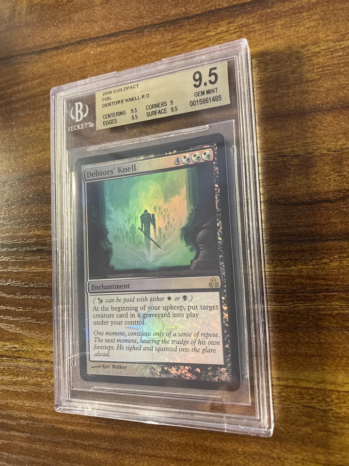 MTG✨DEBTORS’ KNELL FOIL✨Guildpact BGS 9.5 GEM MINT RARE Enchantment 2006 POP 2 ! - Image 4 of 4