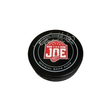 DARREN HELM Signed Farewell The Joe Official Game Puck (Exact Photo) - 00386