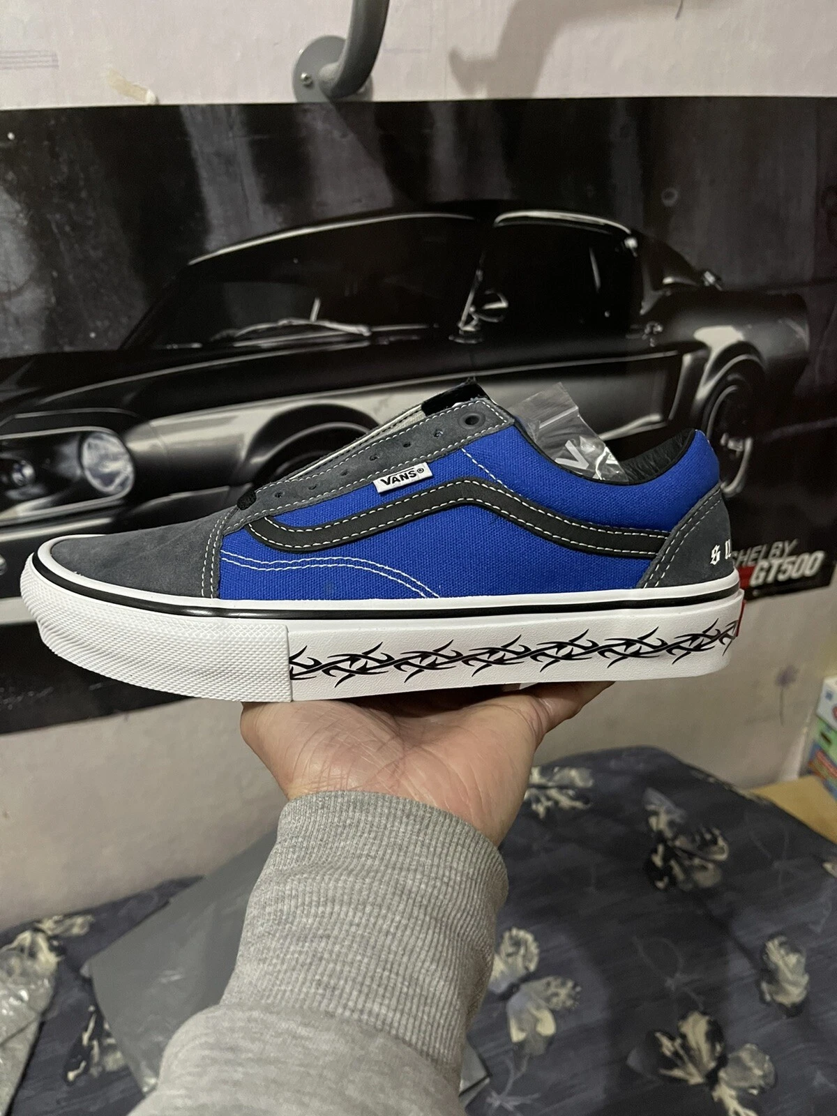 Supreme®/Vans® Old Skool (style : Royal, taille : US 8 / UK 7). ? ? ?