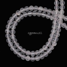 Natural Rose Quartz Round Beads 4mm 15.5" 78106