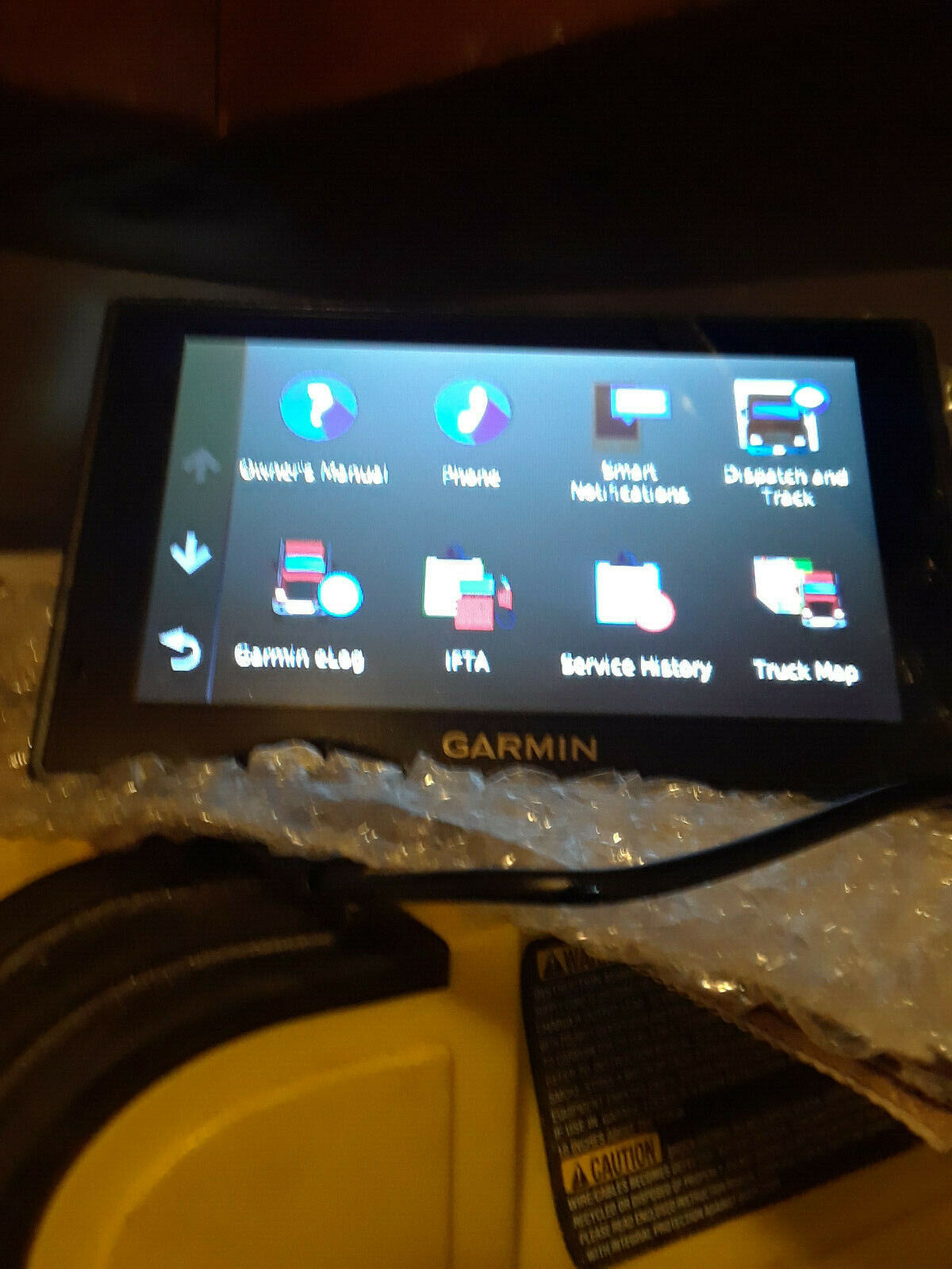 Garmin Dezl lmtd 580 commercial Truck gps "works great" 753759188061