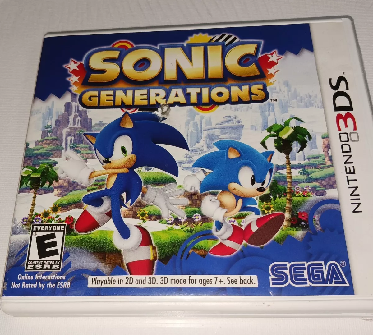 Sonic Classic Collection Nintendo DS 3DS w/ Genuine Case MISSING