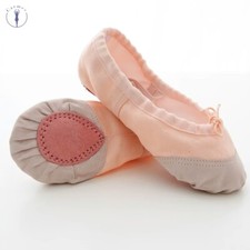 Ballet shoes for Girls soft canvas leather head