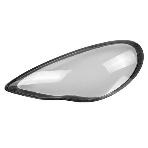 Pair Headlight Lens Cover Shell+Sealant Glue For Porsche Panamera 970 2010-2013 - Foto 3 di 9