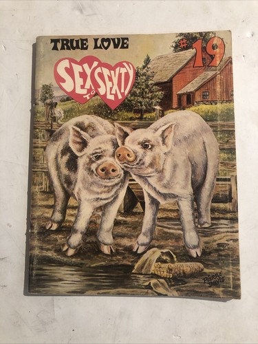 Sex to Sexty #19 Pierre Davis Illustrated Adult Humor Risque Magazine 1972