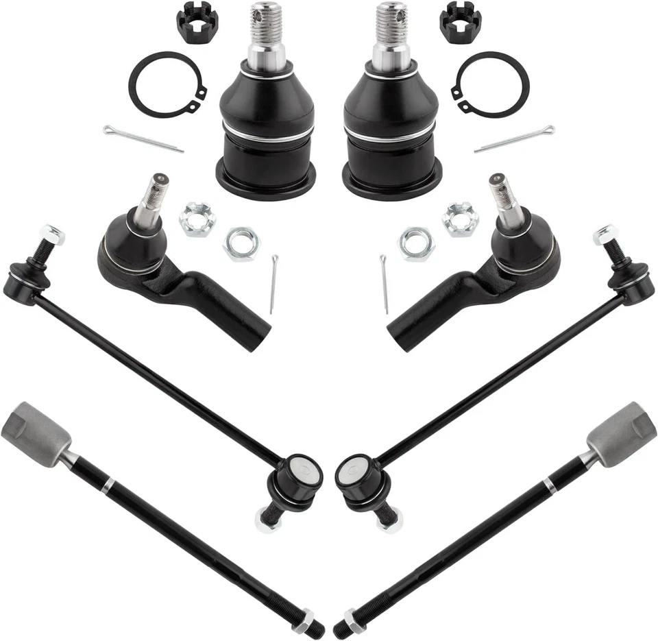 8 varillas de amarre interiores exteriores rótulas barras estabilizadoras para Lincoln Continental 1995-2002 Foto 2 de 4