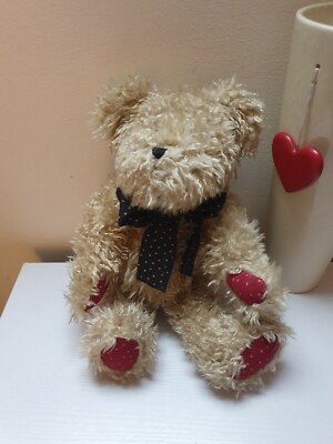 Boyds Bear The Head Bean Collection Teddybär weiches Plüschtier Kuscheln 13 Zoll 
