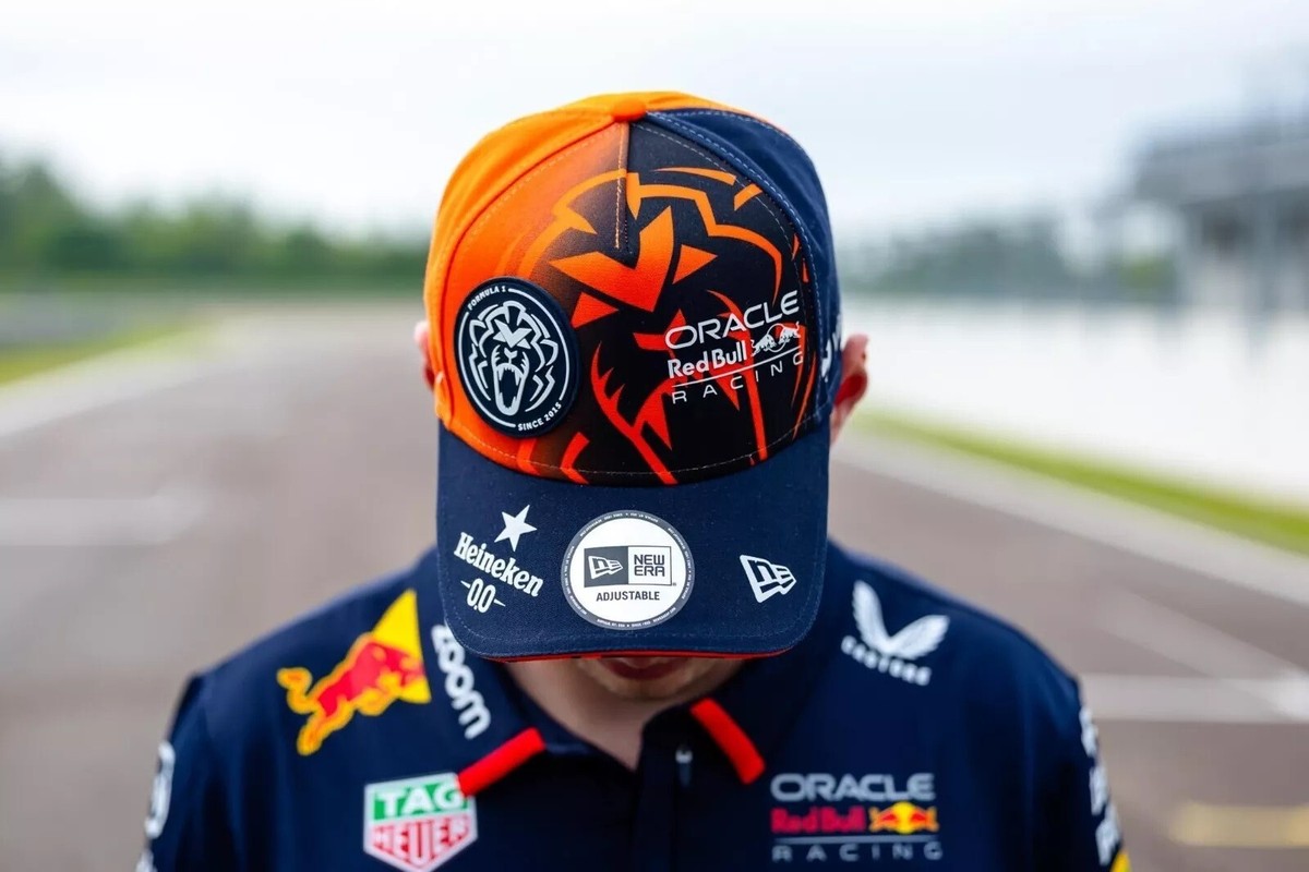 Oracle Red Bull Racing X Cap - Max Verstappen 2024 Orange