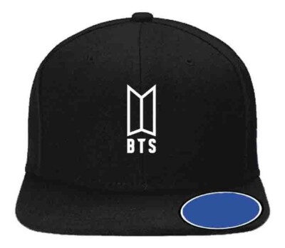 BTS BANGTAN K-POP Suga Jimin Black TRUCKER Hat II Flat Cap New 